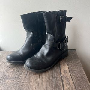 G by Guess black mini boots